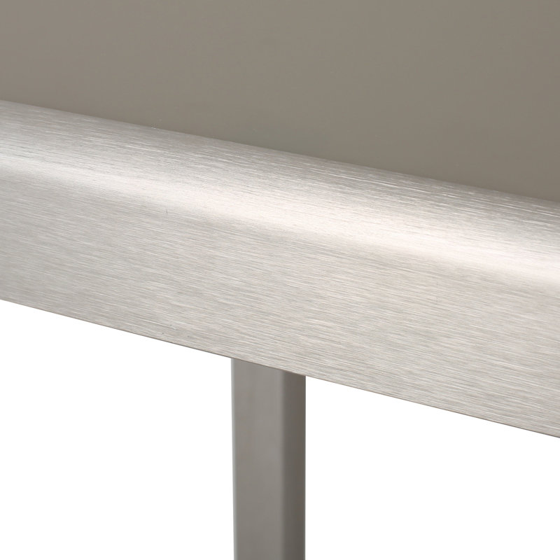 Table de bar d'extérieur en aluminium avec plateau