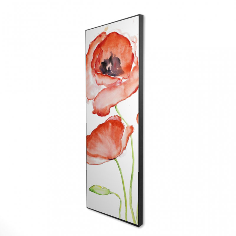 «Watercolor Poppies» sur