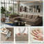 Canapé modulaire 135,4 po Cloud Couch-129468540