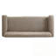 Causeuse avec coussins d'accoudoirs et pieds en bois robustes-252401885