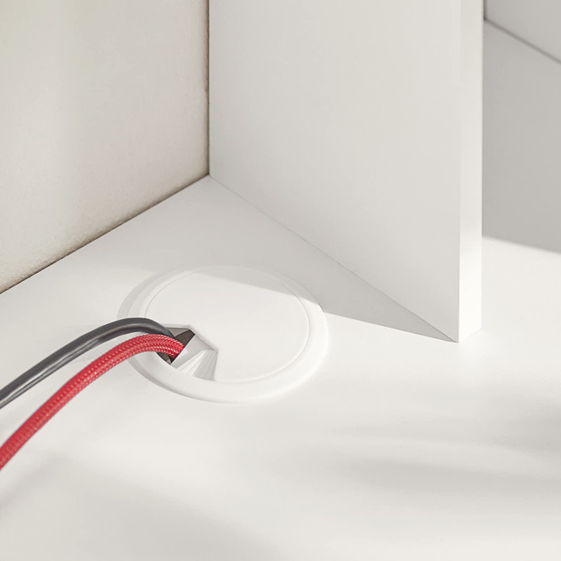 Foldable Floating Desk, White