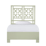 Lattice Back Platform Bed