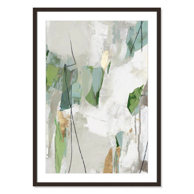 Enchanted Emerald Collection Enchanted Emerald I by Update Hi Res Image List Print, 35.5" H x 25.5" W x 1.25" D