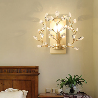 Anavela Wrought Iron Candle Wall Light