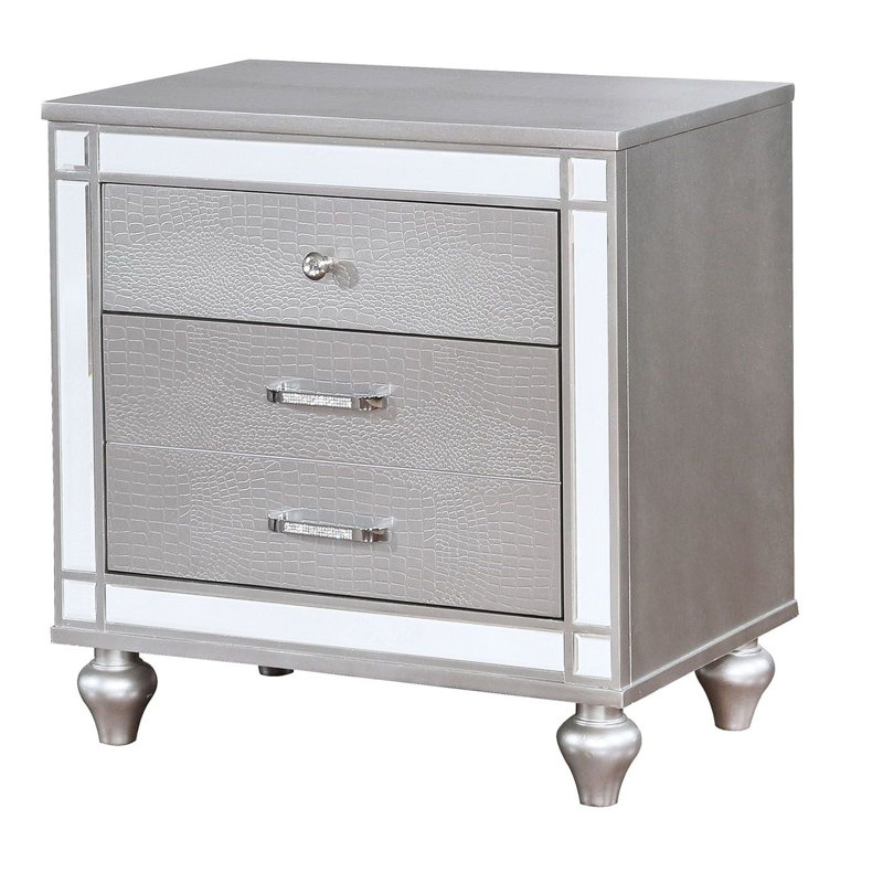 Table de chevet classique Classic Silver