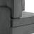 4 - Piece Upholstered Gray Tufted Corduroy Modular Sectional with Pillow Back-612901931-613108627-612901932