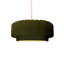 Luminaire suspendu tambour en céramique et en métal 1 lumière Gela-224782673-226086869-225933787