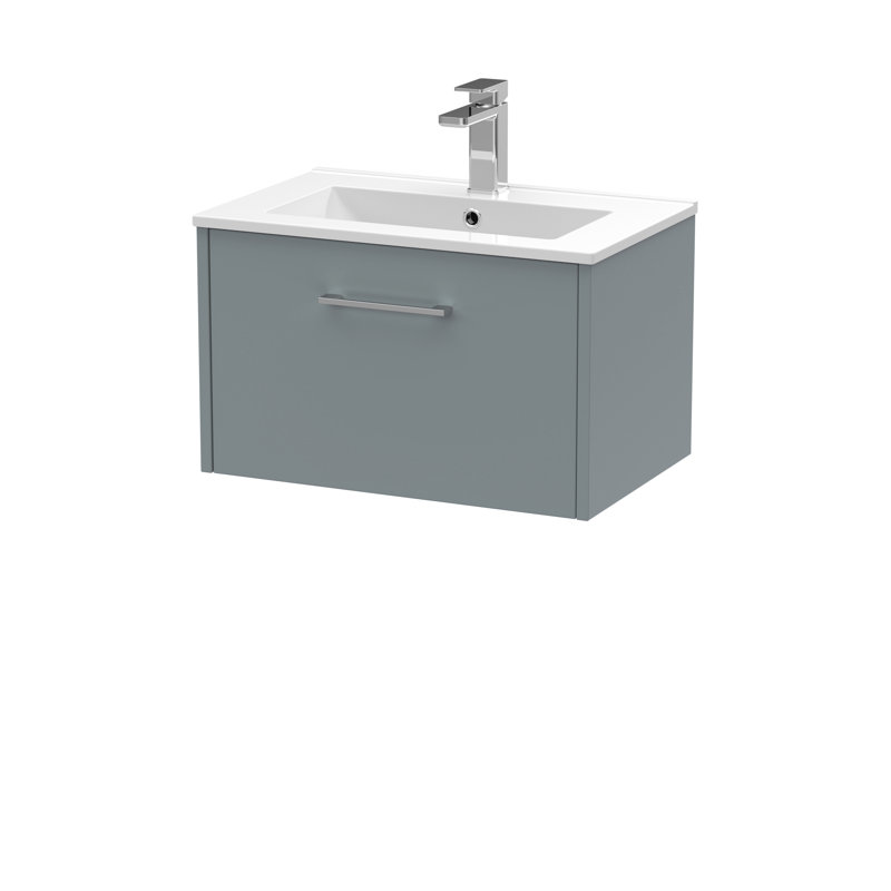 Juno 600 mm Single Vanity, Coastal Grey