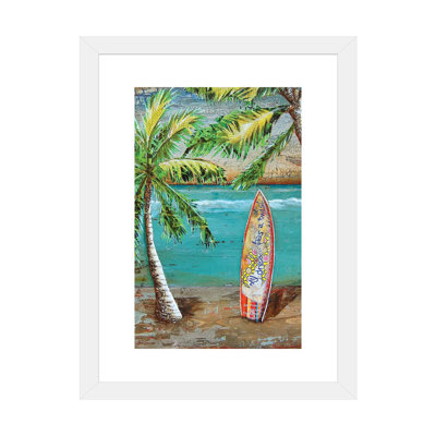 «Surfs Up» par Danny Phillips - impression d'art graphique