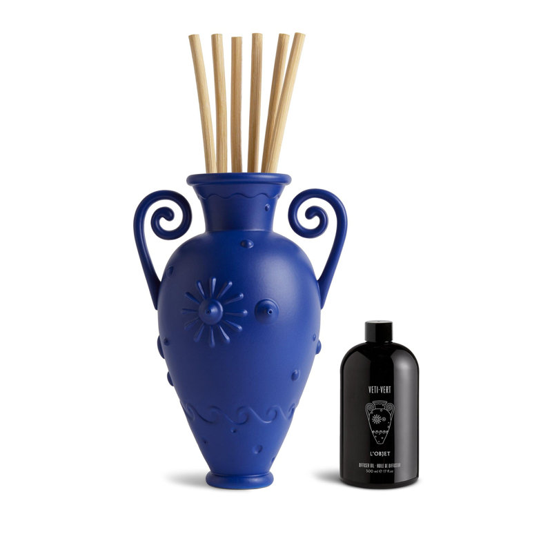 Pantheon No Power Source Required / Manual Powered Reed Diffusers and Sticks, Blue