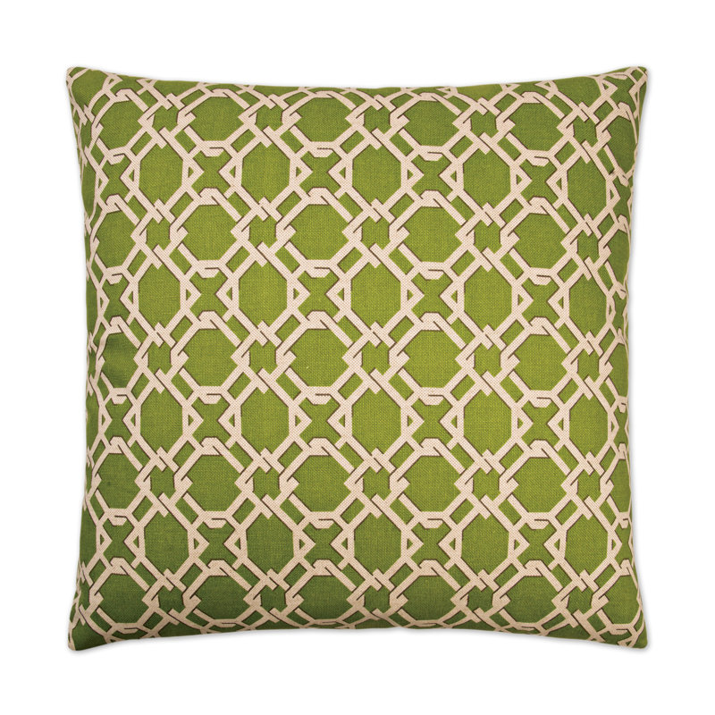 Keenland Pillow Cover & Insert, Green, Square 20"