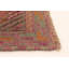 Tapis bleu sarcelle noué à la main de conception unique 4 pi 9 po x 5 pi 11 po Jociah