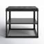 Table de bout Ken Charred
