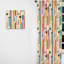 Rideau en velours moderne - obscurcissant - 1 panneau Pastel-107575867