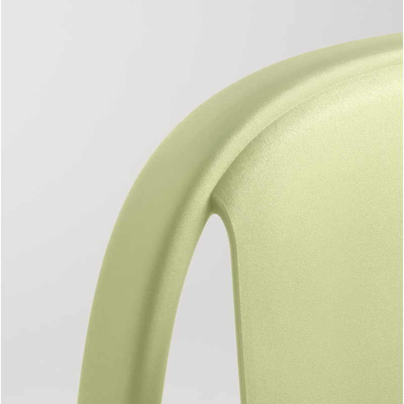 Decade 18'' H Stacking Side Chair, Celery