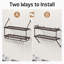 Metal Rectangle Wall Mounted Pot Rack-1526056842