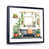 Black Floater Framed