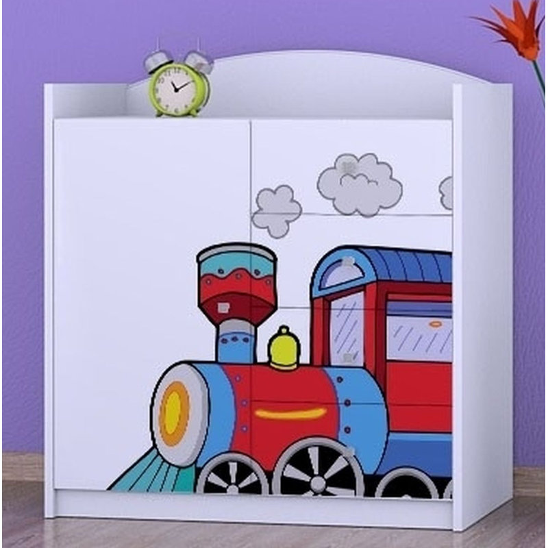 Niemann Kids 4 - Drawer Combo Dresser, White