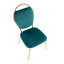 Chaises d'appoint rembourrées en velours Kayda-1392193948