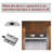 Double-Door Activated Motion Sensor Light Switch, Ir Sensor Switch,for Closet Light Led Lights And Cabinet Lighting (dc 12/24v 5a)