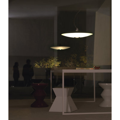 1 - Light Chrome Geometric Pendant