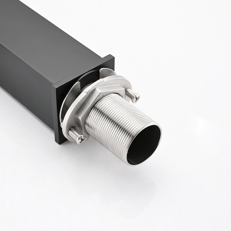 Bathroom Faucet Single Hole, Single Handle Stainless Steel Faucet For Bathroom Sink With Deckplate And Drain Assembly