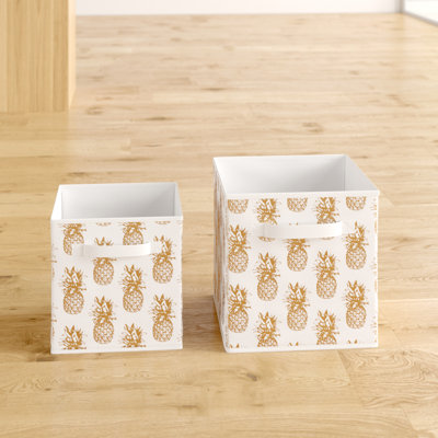 Trule Fabric Decorative Bin