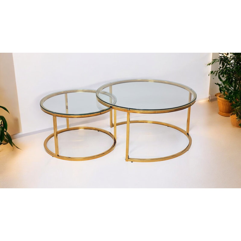 Coffee Table, Gold