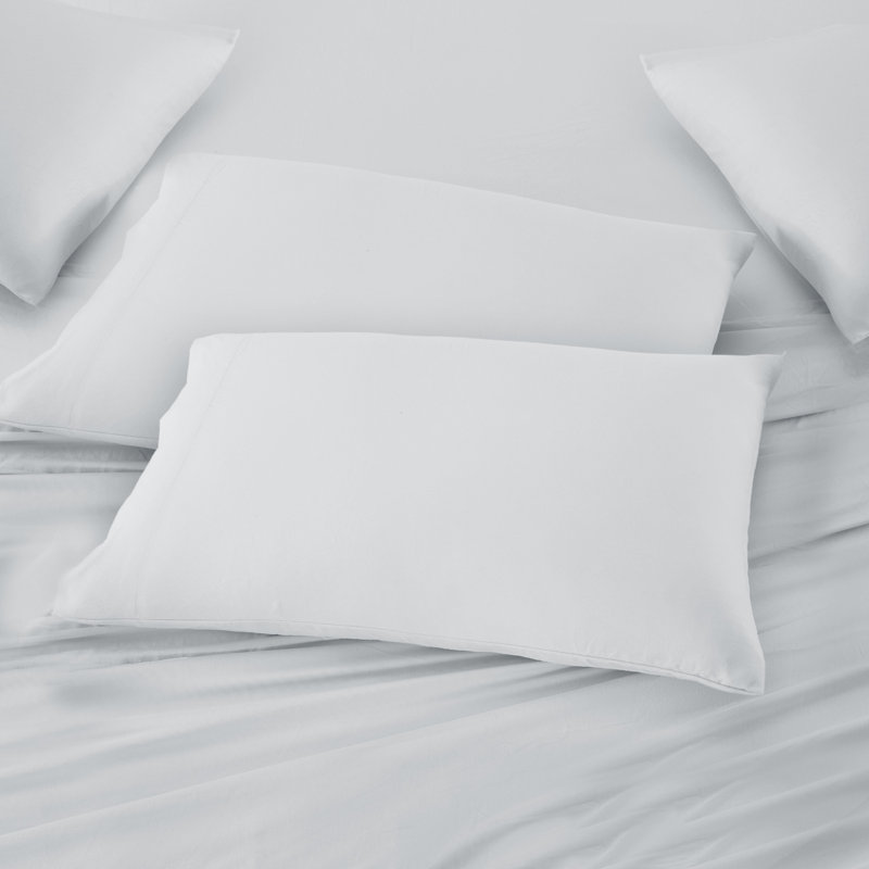 Microfiber Sheet Set, White, Twin