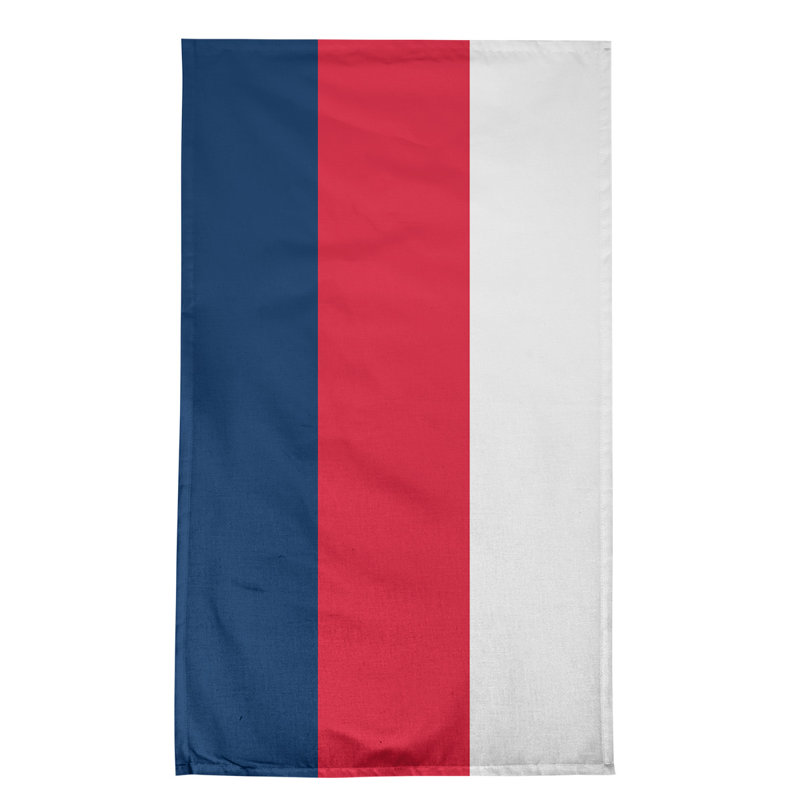 Serviette de thé à rayures tampa bay team retour, Bleu marine / rouge / basketball, Mixte de coton