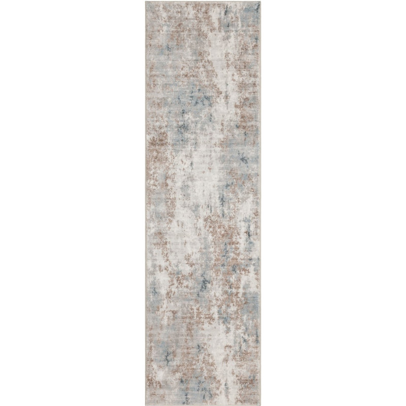 Contemporary Design Area Rug, Runner 2' x 6'11"