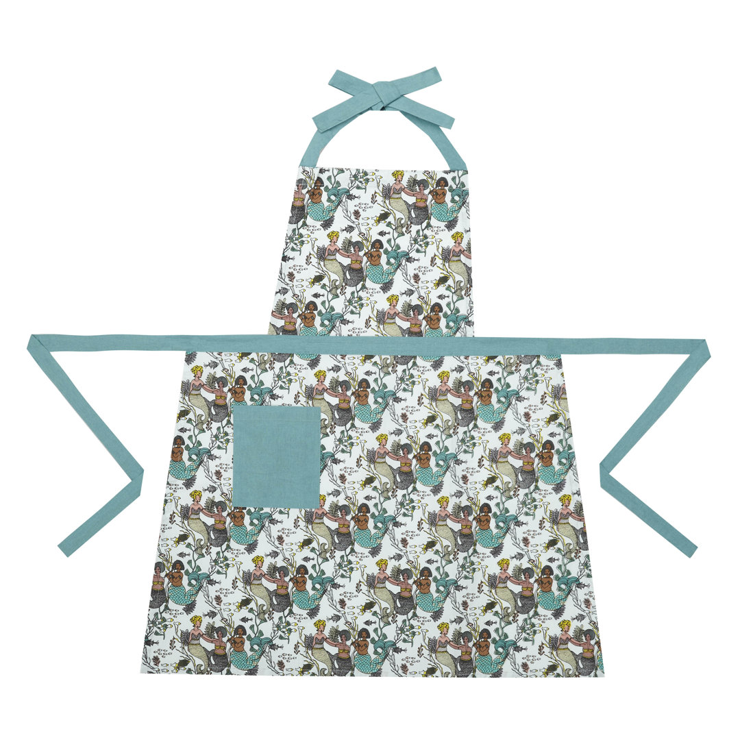  Mermaid Diamond Kitchen Apron Makers Collective