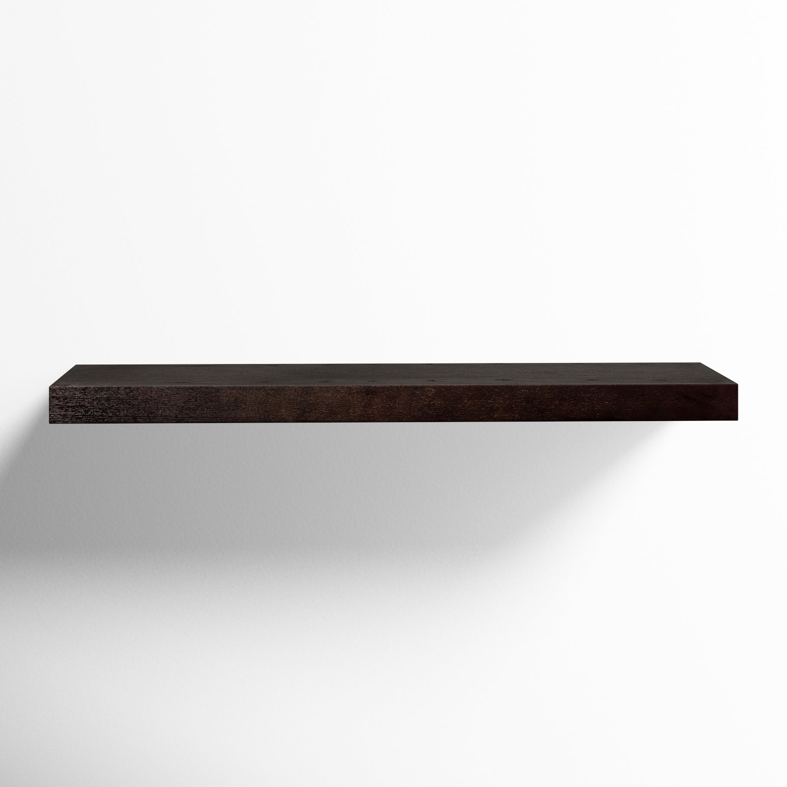 Sherice Floating Shelf, Wenge, 1.97" H x 36.23" W x 10.24" D