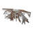 Lily's Living Live Edge Console Table Teak Root-1165152392