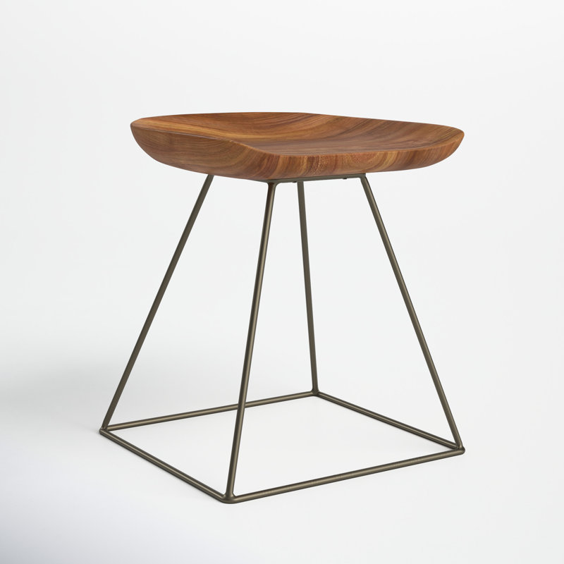 Monticello Solid Wood Accent Stool