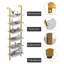 Biran 215cm H x 60cm W Metal Ladder Bookcase