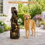39" Tall Water Fountain with Led Lights