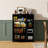 43.5"H Bathroom Storage Cabinet with 6 Doors-140850470
