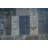 Blues Patchwork Distressed Area Rug 8x10