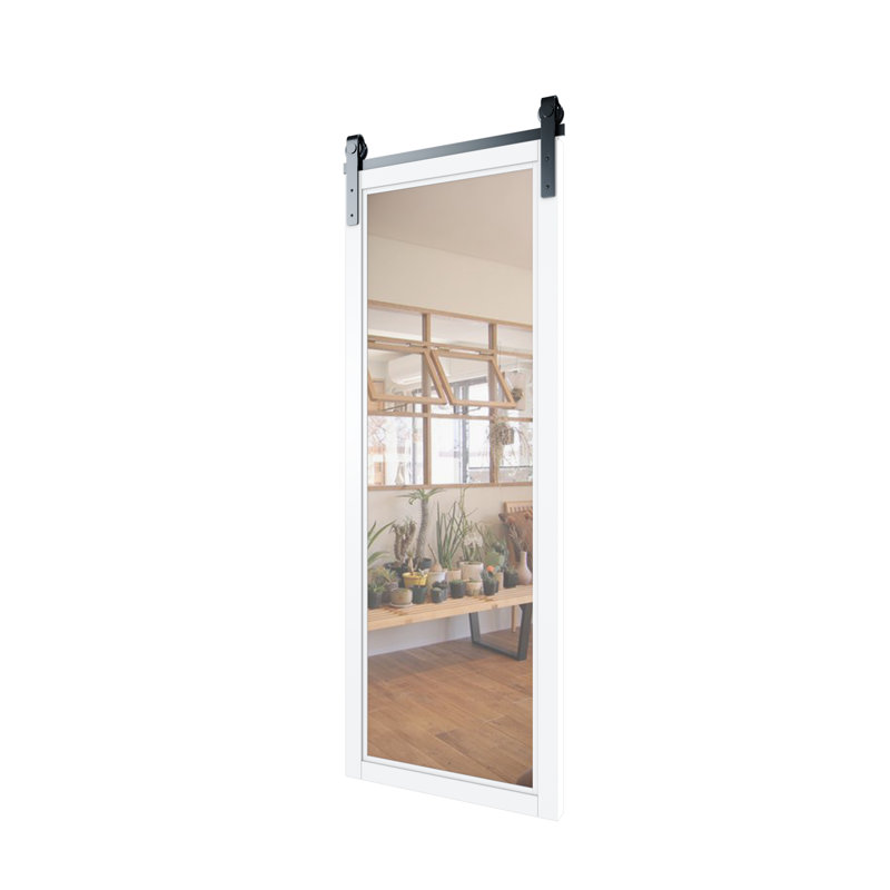 Rectangle Bathroom Mirror Solid Wood Farmhouse Accent Mirror For Bathroom Living Room 22"X62"X0.98"