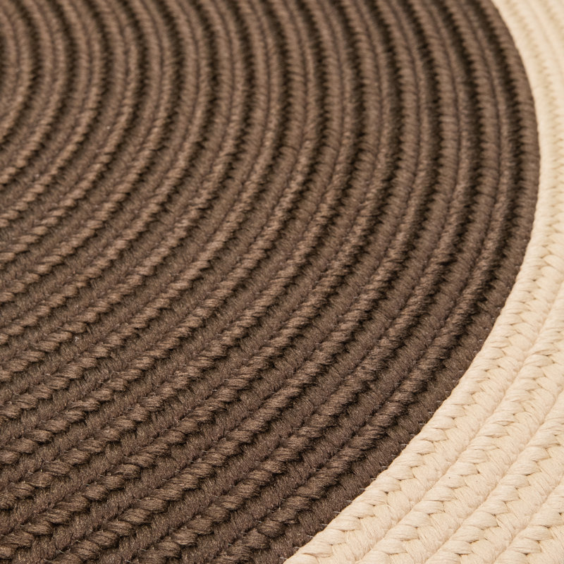 Paillasson Kajahli, L 45 po x L 45 po, Brun / beige