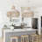 Calpella -Natural and White Rattan Light Pendant-2078343070