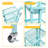 37.99'' H x 18.11'' W Utility Cart with Wheels-71621180