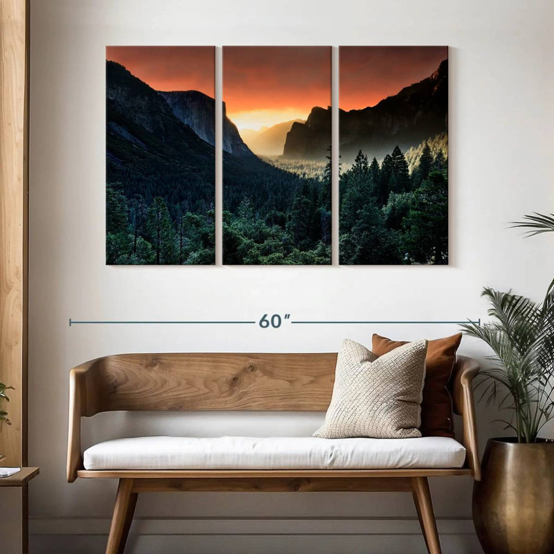 «Harnek Forest Last Light», H 32 po x l 50 po