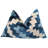 Chevron Feather Throw Pillow-67680201