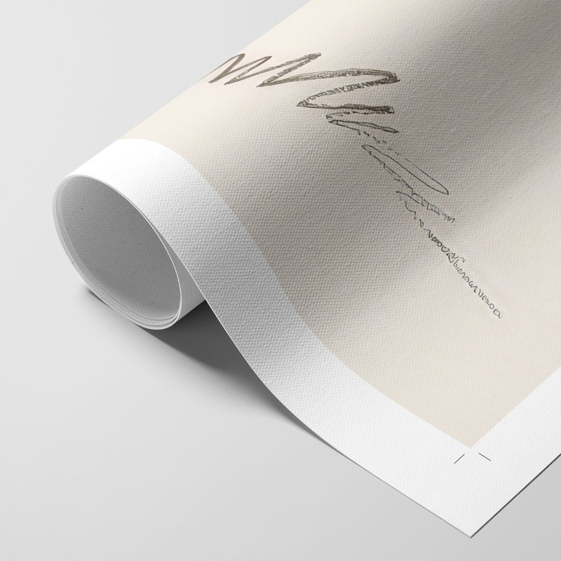 Demi-plein I - Impression sur toile seulement - NON-CADRE, H 36 po x l 24 po