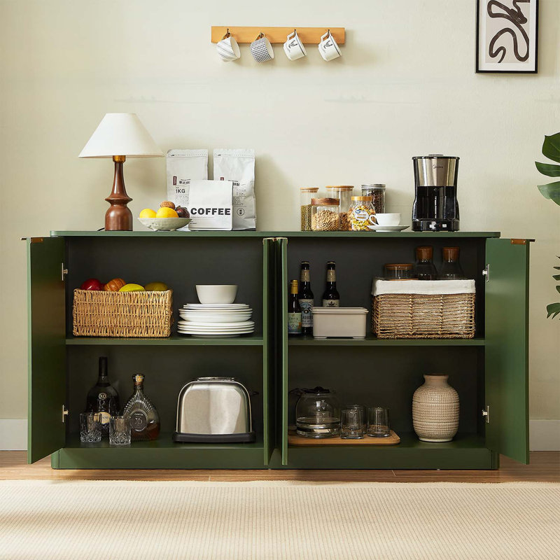 Buffet Modern Wavy, Vert