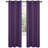 Thermal Insulated Room Darkening Grommet Curtain Panels (Set of 4)-106667155-106667187