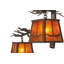 Rustic Lodge 3 - Light Chandelier