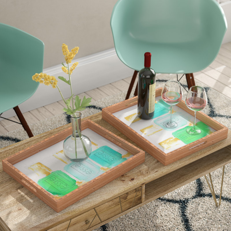 Bamboo Tray, 2" H x 18" W x 14" D